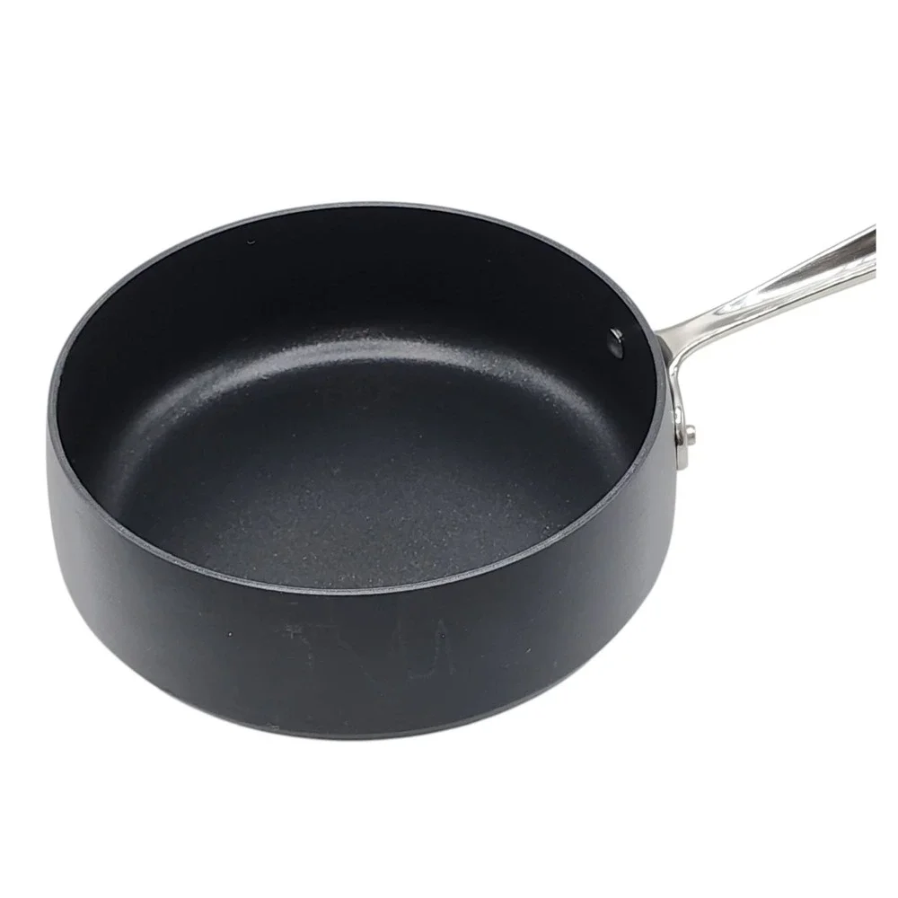All-Clad HA1 Hard Anodized‎ Nonstick Cookware Saucepan With Lid 2.5Qt Induction